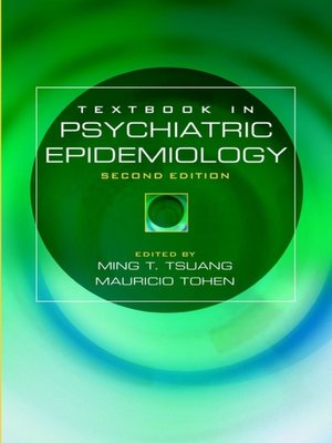cover image of Textbook in Psychiatric Epidemiology